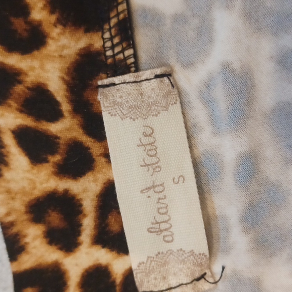 New Altar'd State Animal Print Stretchy Skirt - Picture 5 of 6